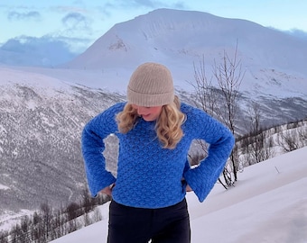 Lily sweater crochet pattern (English)