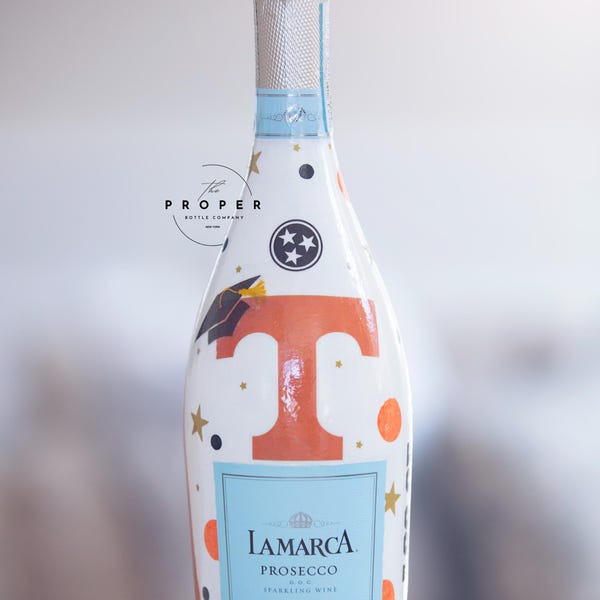 University of Tennessee Design,  Graduation, College decision, Team Committtment, Prosecco Design, Celebration Gift,Tailgate