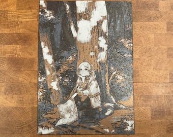 Frieren Chapter 2 Cover Metallic 3D Poster Print