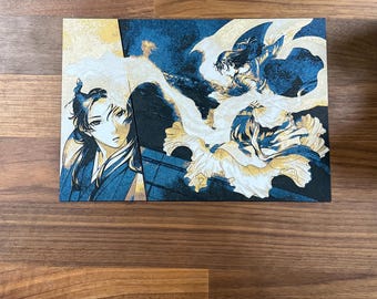 Apothecary Master Jinshi Maomao Metallic 3D Poster Art Print