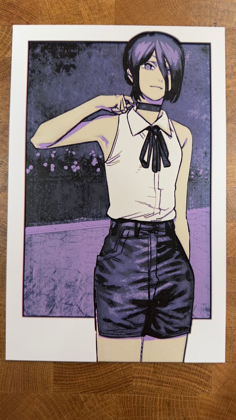 Reze Country Mouse 3D Poster Print Art Etsy