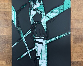Ubel Frieren Spell Cast Metallic 3D Poster Print