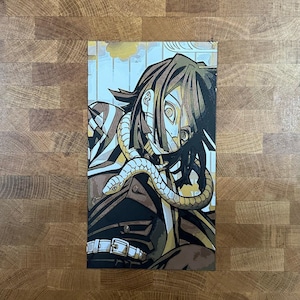 Serpent Hashira 3D Poster Art Print
