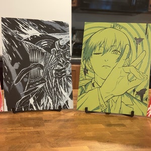 Denji 3D Poster Print Art