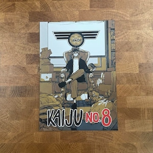 Kaiju Captain Nerumi 3D Poster Print