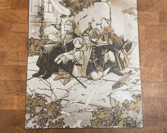 Frieren Volume 1 Cover Metallic 3D Poster Print