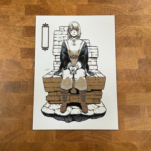 Falin Metallic 3D Poster Art Print