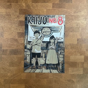 Kaiju Childhood Promise Mina Kafka 3D Poster Print