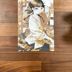 Apothecary Maomao Metallic 3D Poster Art Print