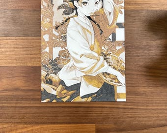Apothecary Maomao Metallic 3D Poster Art Print