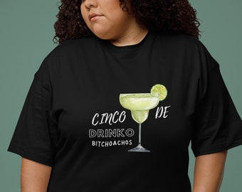 Cinco De Drinko Bitchoachos Camisa Margarita Camisa Cinco De Mayo Camisa México Beber Camisa Fiesta Mexicana Camisa Fiesta Hispana Camisa