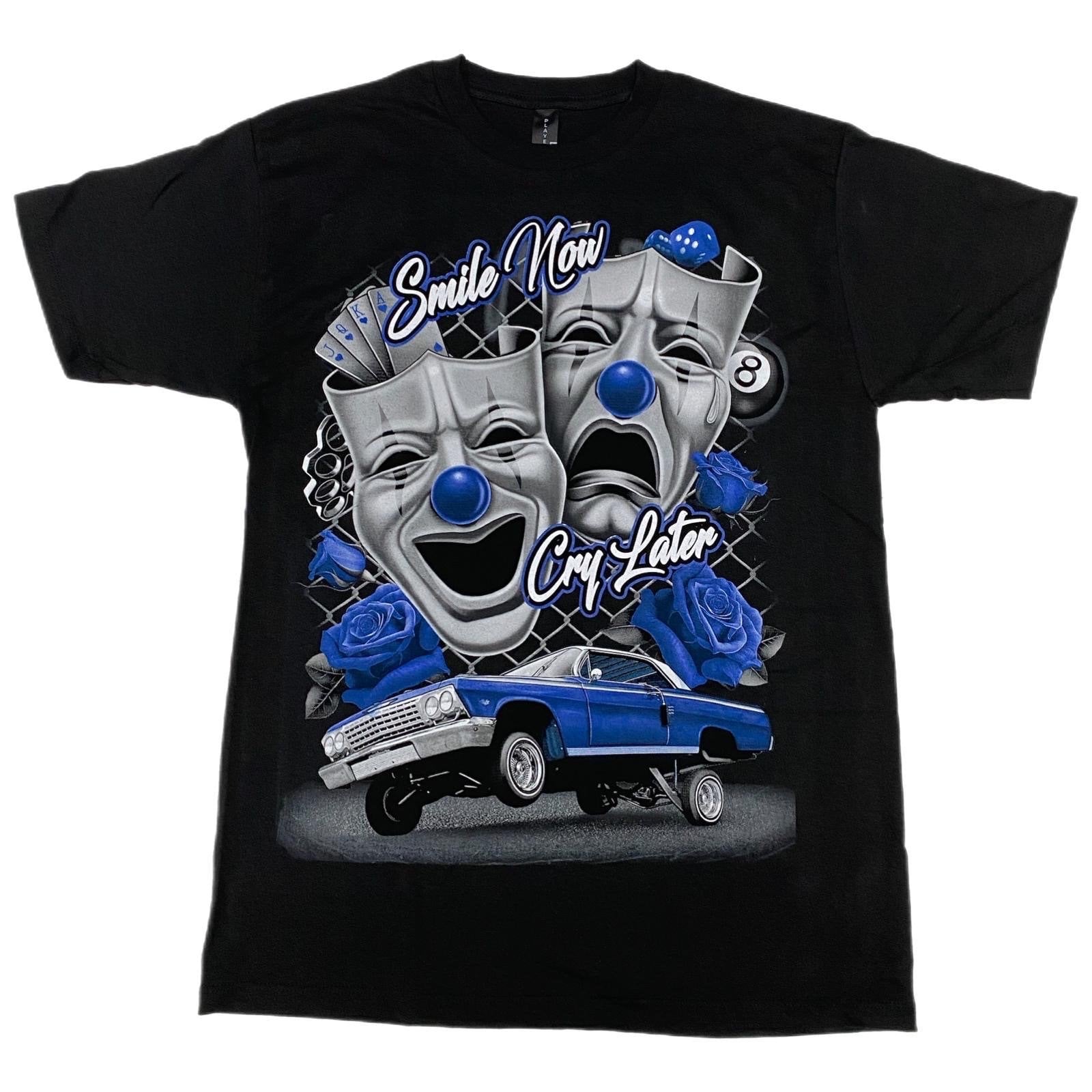 Blue Smile Now Cry Later T Shirt - Etsy Blue Smile Now Cry Later T Shirt - Etsy