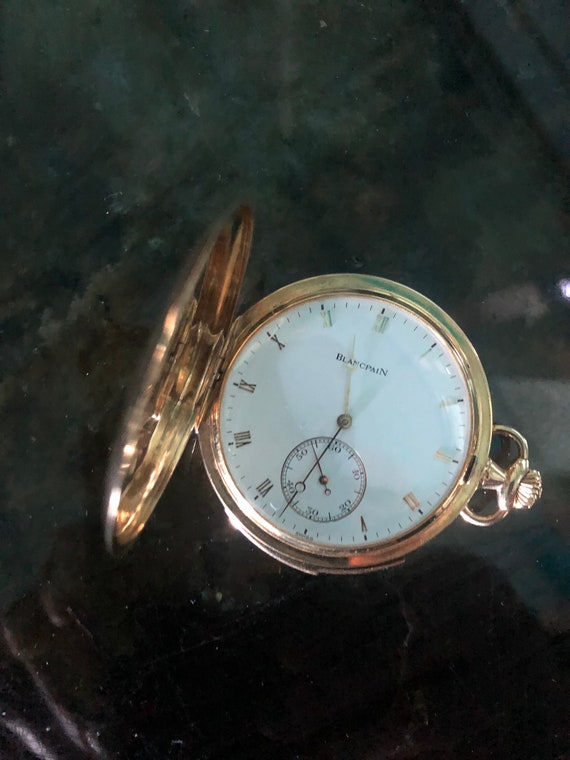 Vintage 18k Blancpain Pocket Watch w/minute repeat