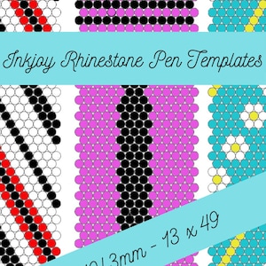 Grillige strass-penpatronen