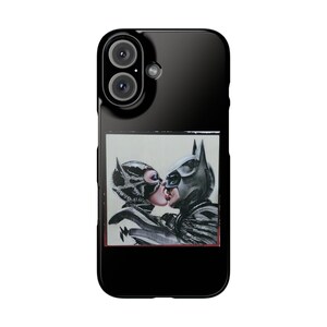 Batman and Cat woman IPhone Case
