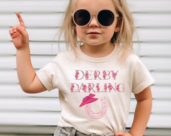 Derby Kids and Baby Shirt, Hat Shirt for Derby Party, Women's Derby Shirt for Horse Lover