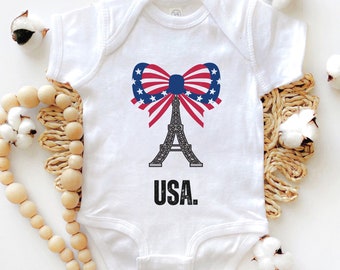 Toddler and Kids USA Shirt, Baby Summer Games Shirt, 4th of July Outfit