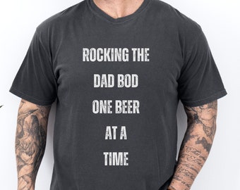 Comfort Colors Funny Beer Dad Shirt, Beer Lover Gift, Step Dad Gifts