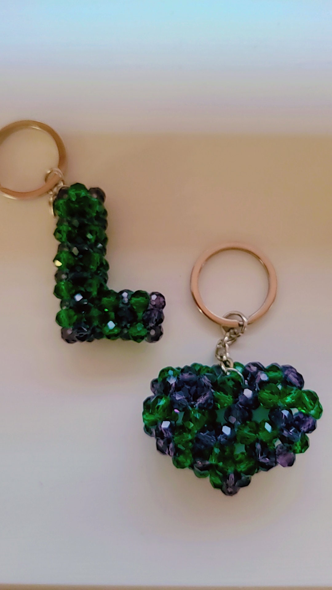 HUMAN MADE STUFFED HEART KEY CHARM Green HUMAN MADE Stuffed Heart