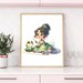 Princess and Frog Clipart: Watercolor Fairytale PNG (digital Download ...