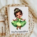 Princess and Frog Clipart: Watercolor Fairytale PNG (digital Download ...