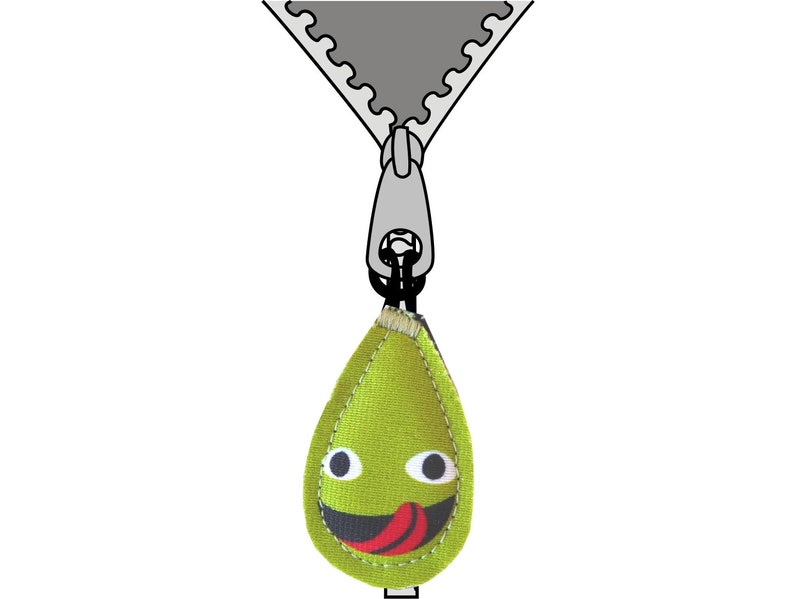 Zipper Pendant ZiP-PAL Frog image 1