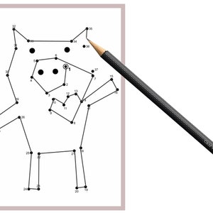 5x Malen-nach-Zahlen-Karte Schwein