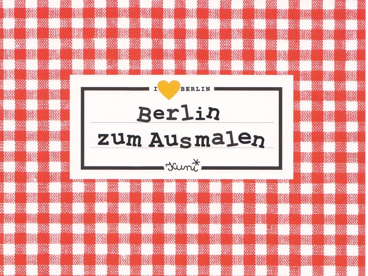 Berlin Malbuch Berlin zum Ausmalen - Etsy.de