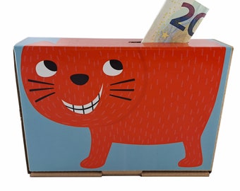 Money box piggy cat