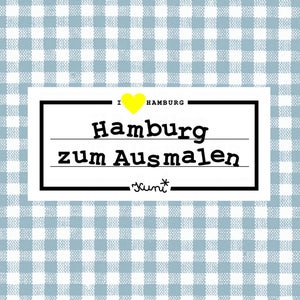 Hamburg Malbuch Hamburg zum Ausmalen - Etsy.de