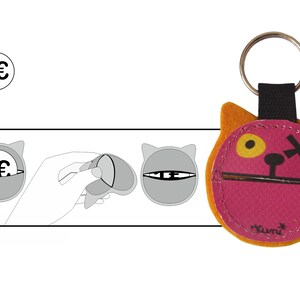 Einkaufswagen-Euro-Chip-Tasche Maulheld Monster
