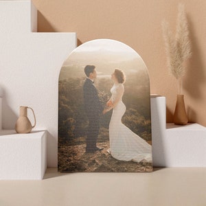 Tela de arco personalizada, tela curvada, impressões em tela personalizadas, impressões de arte digital, impressões em tela de fotos