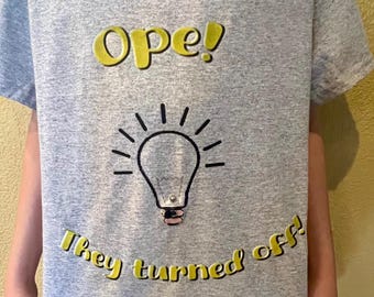light4079 lightbulb shirt!