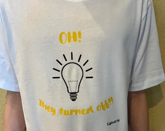 light4079 lightbulb shirt!