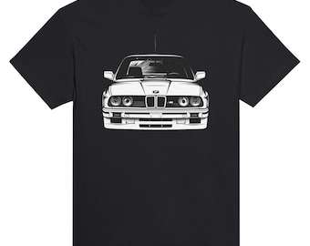 E30, Car T-Shirt, Car Apparel, Adult T-Shirt, Car Lover Shirt, 3 Series T-shirt Gift, Custom Car T-shirt, M Car