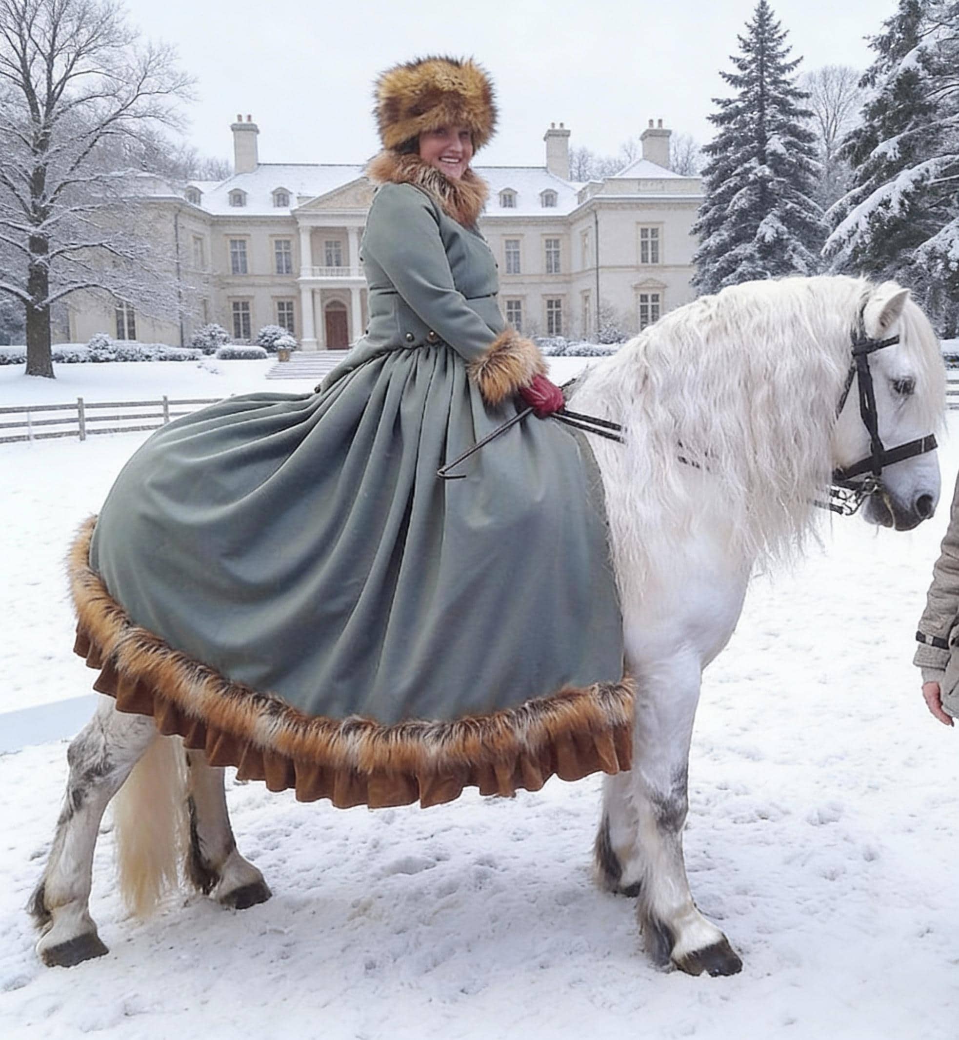 Horse Riding Gown