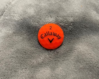 Callaway Orange 2 Ball marker