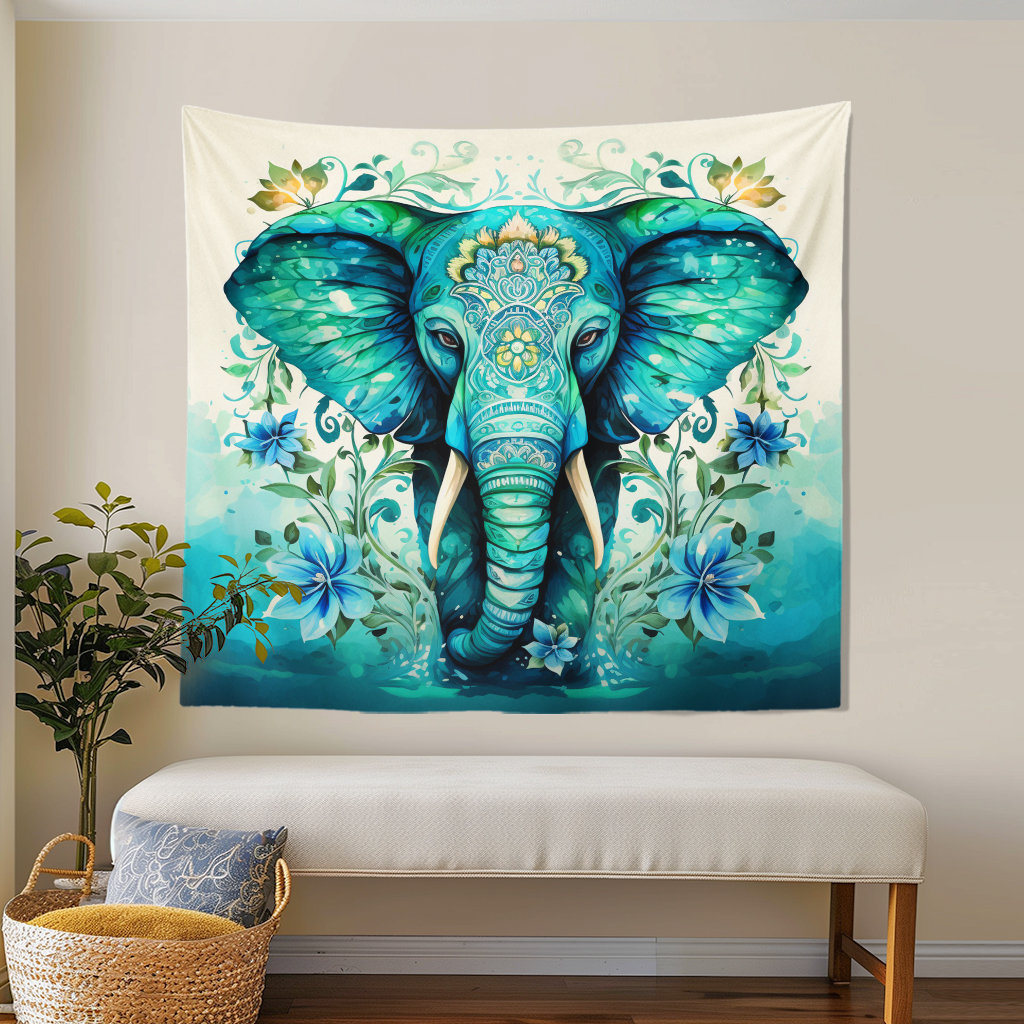 Elephant tapestries best sale