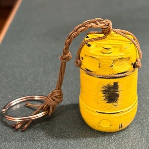 Orca Barrel Keychain | Jaws Barrel | Movie Prop | Jaws Keychain | Gift for Jaws fan | Homemade keychain
