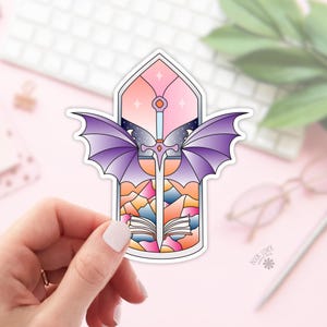 Acotar Book Stickers / Bookish Stickers / Book Lover Gift / Bookish Merch / Kindle Sticker / Smut Reader / Reading Lover / E-Reader