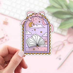 Book Magic Stickers / Bookish Stickers / Book Lover Gift / Bookish Merch / Kindle Sticker / Smut Reader / Reading Lover / E-Reader