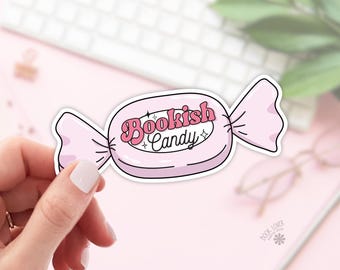 Bookish Candy Stickers / Bookish Stickers / Book Lover Gift / Bookish Merch / Kindle Sticker / Smut Reader / Reading Lover / E-Reader