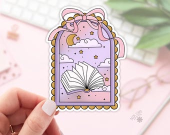 Book Magic Stickers / Bookish Stickers / Book Lover Gift / Bookish Merch / Kindle Sticker / Smut Reader / Reading Lover / E-Reader