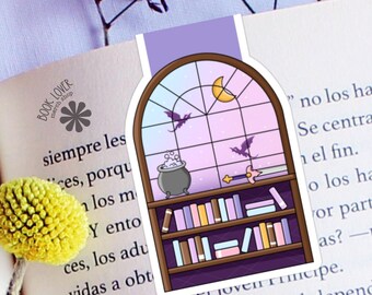 Fantasy Bookshelf Bookmark / Bookish Bookmark / Dragon Bookmark / Book Lover Gift / Bookish Merch / Fantasy Reader / Reading Lover