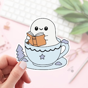 Hot Coco Hot Pot Aufkleber / Bücherwurm / Bücherwurm / Bücherwurm / Bücherwurm / Kindle Sticker / Smut Reader / Leseliebhaber / E-Reader