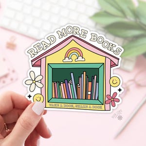Lisez plus de livres/Autocollants livres/Stickers livresques/Cadeau pour amoureux des livres/Produits livresques/Autocollants Kindle/Smut Reader/Amoureux de la lecture/Lire électronique