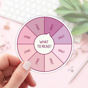 Que lire ? Stickers Smut/Autocollants livresques/Cadeau pour amoureux des livres/Marchandises livresques/Autocollants Kindle/Smut Reader/Amant de la lecture/Lire électronique