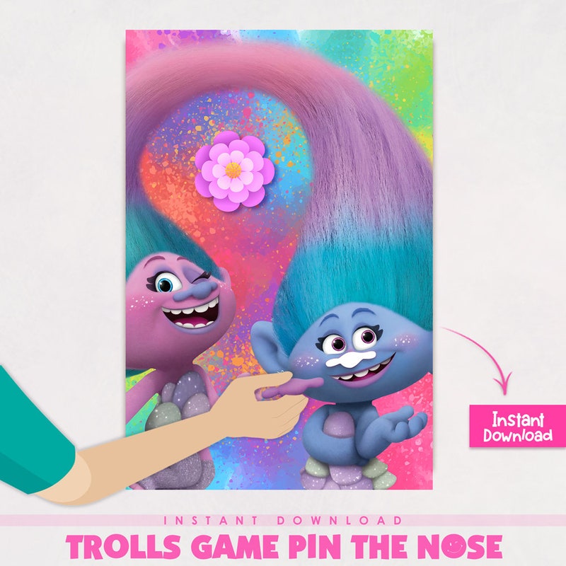 Trolls Poster - Etsy