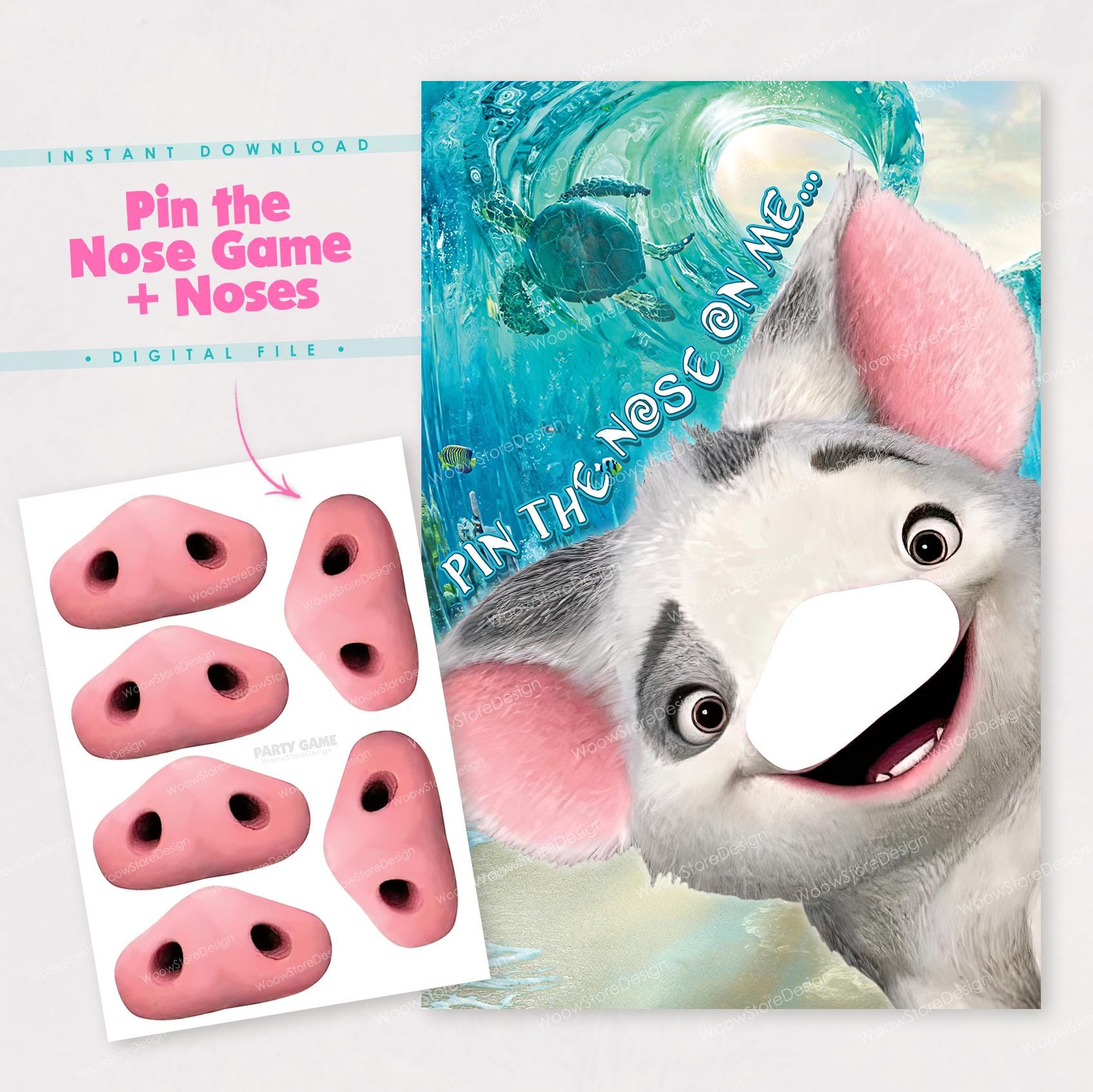 ディズニーファインアート A Nose is a Nose is a Nose Can You Match