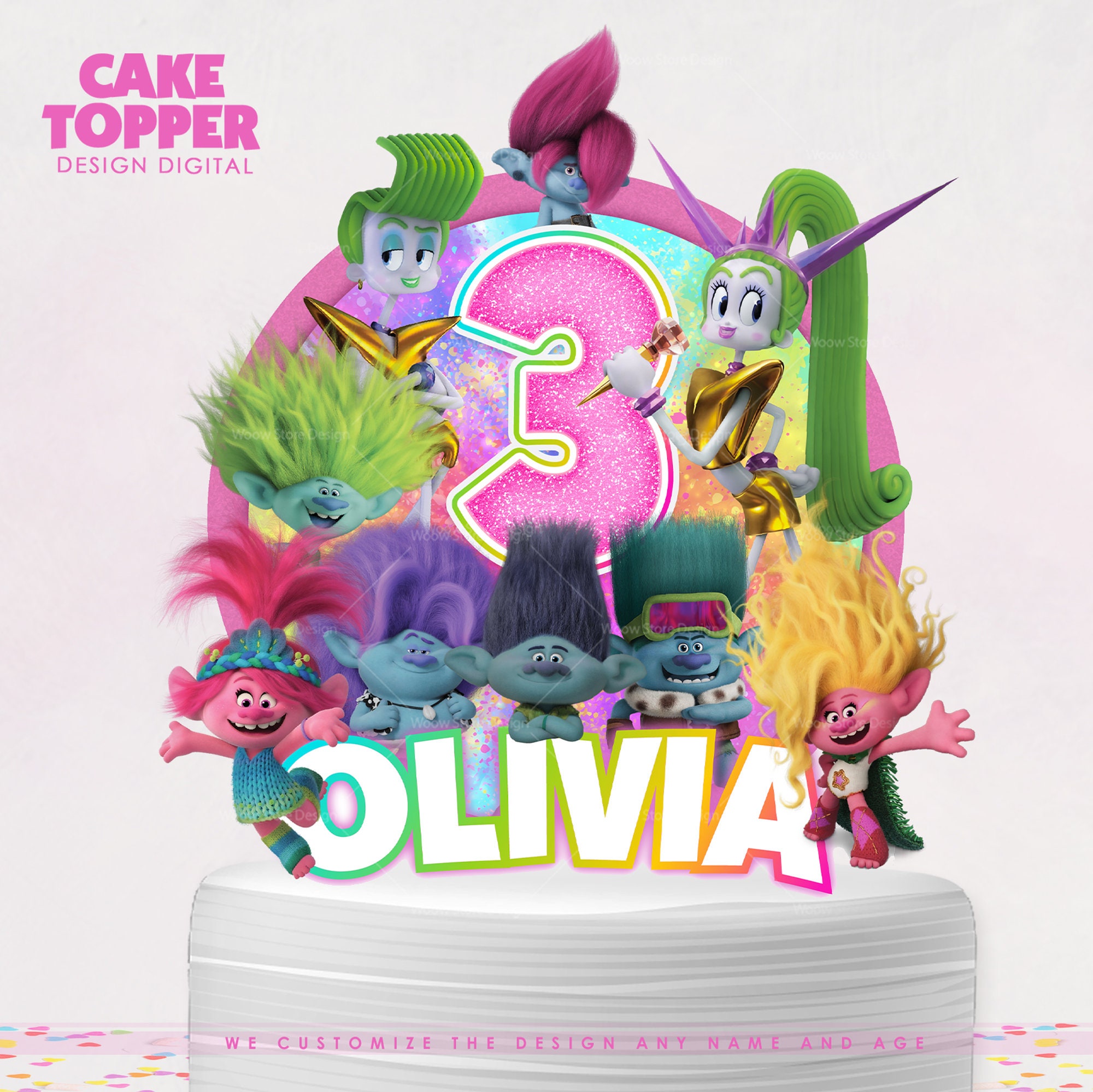 Party Supplies - Kids Birthday - Trolls - Parties Plus